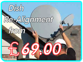 satellite dish alignment repair